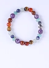Online 7 Chakra Bracelet 22 Beads Online 7 Chakra Bracelet 22 Beads